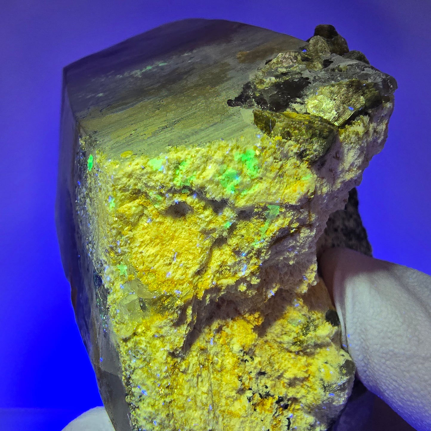 XL Phantom Rauchquarz, Schörl Turmalin, Hyalit, Muskovit Erongo, Namibia 108*64*47mm #13287