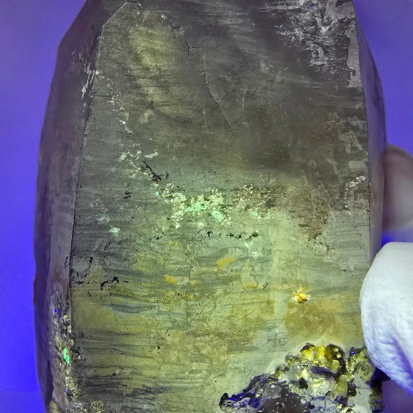 XL Phantom Rauchquarz, Schörl Turmalin, Hyalit, Muskovit Erongo, Namibia 108*64*47mm #13287
