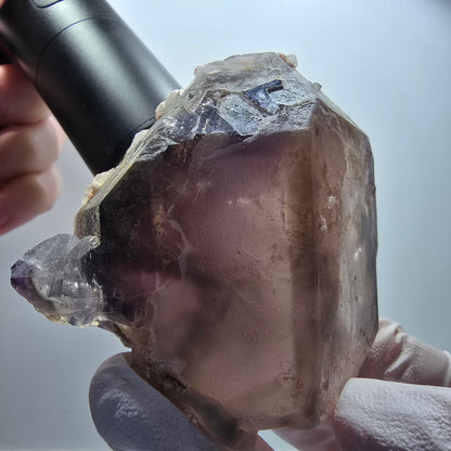 Große Phantom Amethyst Spitze Goboboseb, Namibia 72*59*57mm #13290