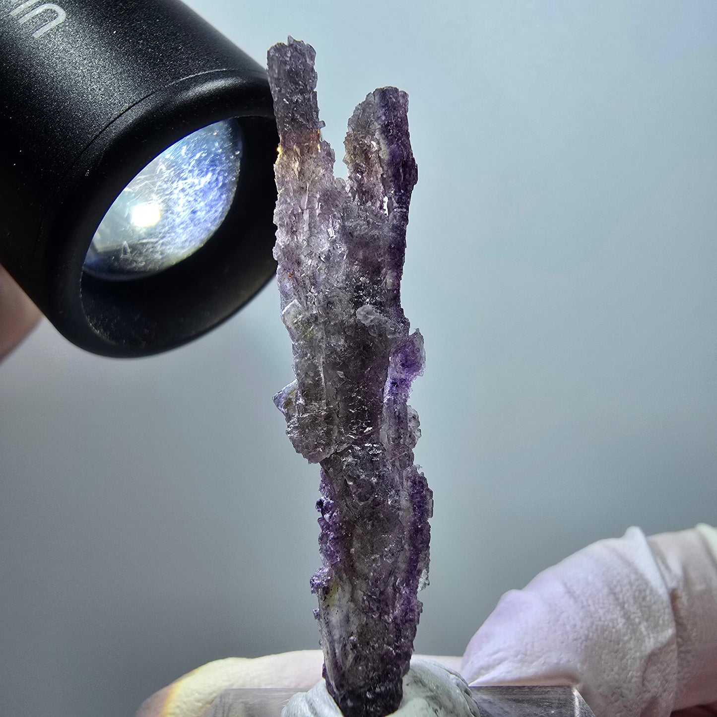 Seltene Phantom Fluorit Formation Erongo Namibia 48*10*7mm #13322