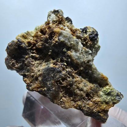 Seltene Aquamarin, Hyalit Opal, Orthoklas Stufe Erongo Namibia 46*37*33mm #13324
