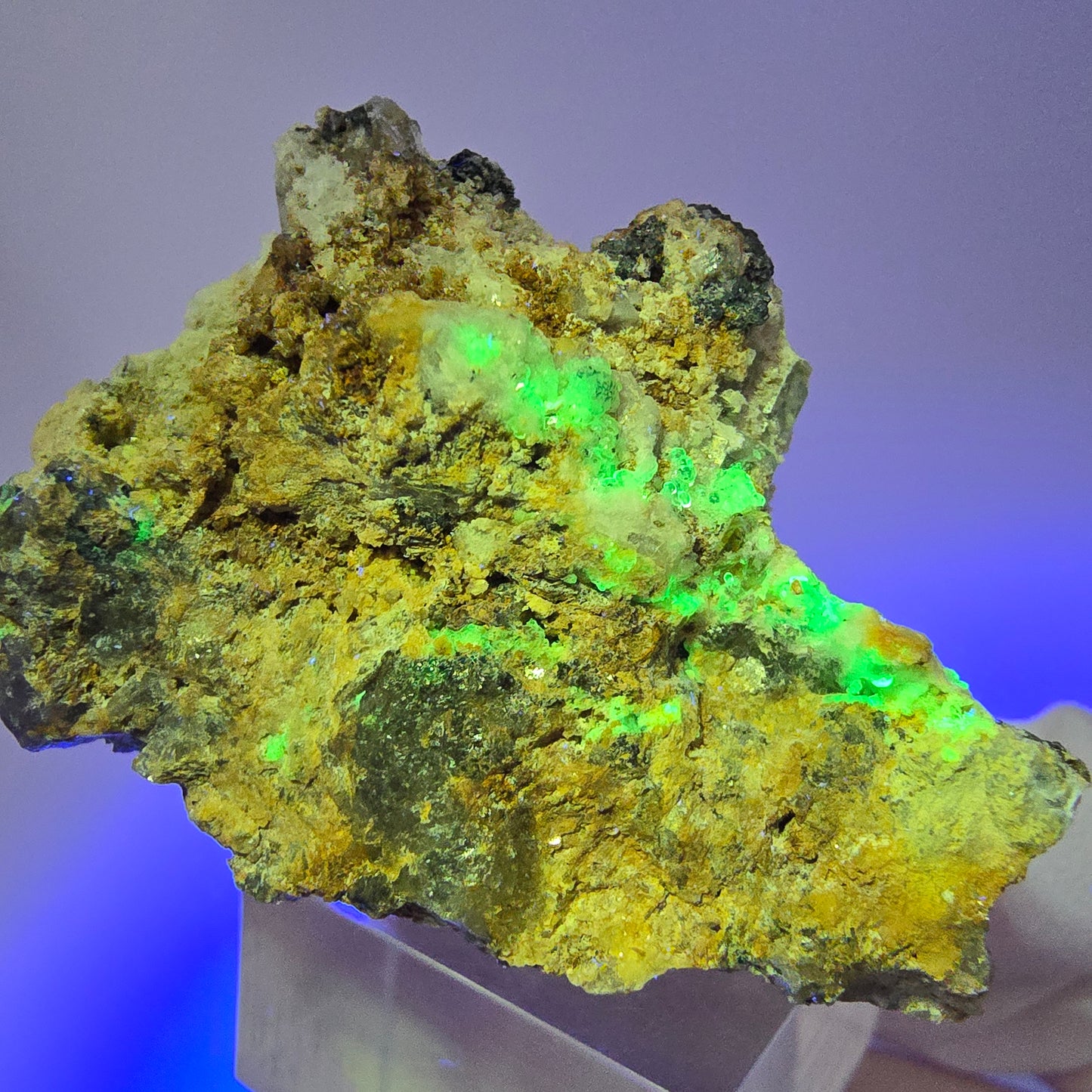 Seltene Aquamarin, Hyalit Opal, Orthoklas Stufe Erongo Namibia 46*37*33mm #13324