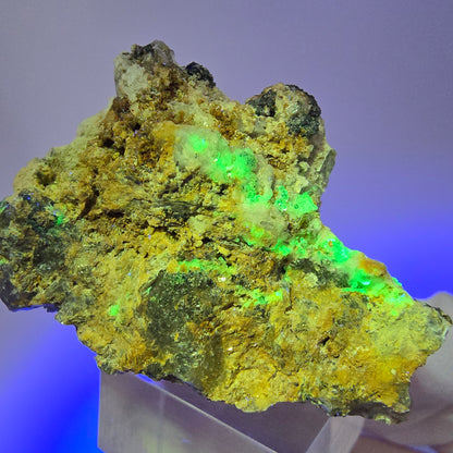 Seltene Aquamarin, Hyalit Opal, Orthoklas Stufe Erongo Namibia 46*37*33mm #13324