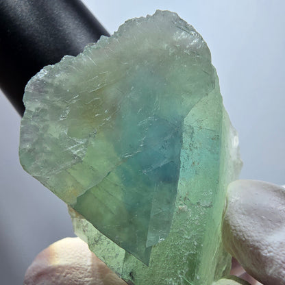Seltene Phantom Fluorit Würfel, gestuft, grün Omehane, Namibia 53*27*26mm #13350