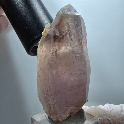 Enhydro Phantom Amethyst Doppelender, 1x Blase Brandberg, Namibia 66*34*30mm #13378