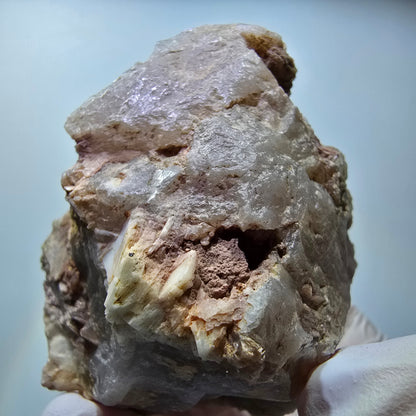 Seltene Turmalin, Verdelith auf Quarz Stufe Karibib, Erongo, Namibia 68*47*47mm #13391