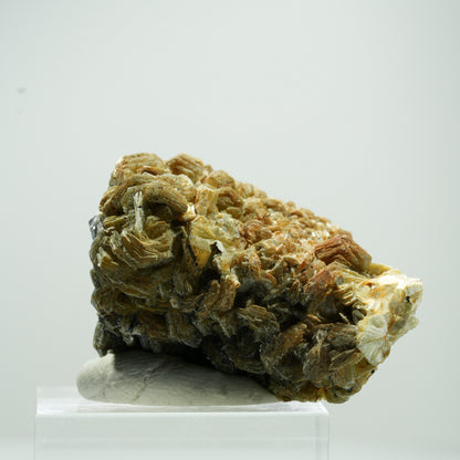 Phantom Fluorit Würfel, Schörl Turmalin, Muskovit Erongo, Namibia 41*29*27mm #13469