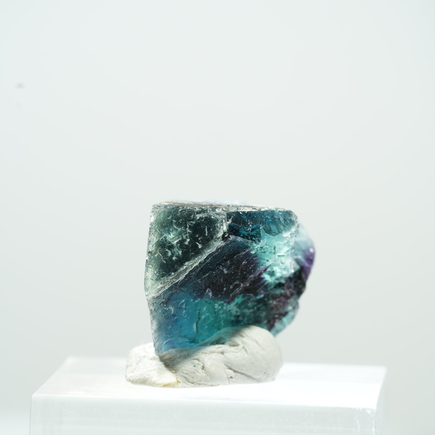 Phantom Fluorit Würfel Stufe, blau Butterfly Pocket, Okorusu, Namibia 21*15*13mm #13480