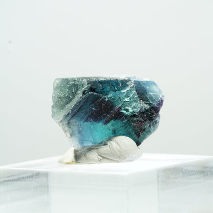 Phantom Fluorit Würfel Stufe, blau Butterfly Pocket, Okorusu, Namibia 21*15*13mm #13480