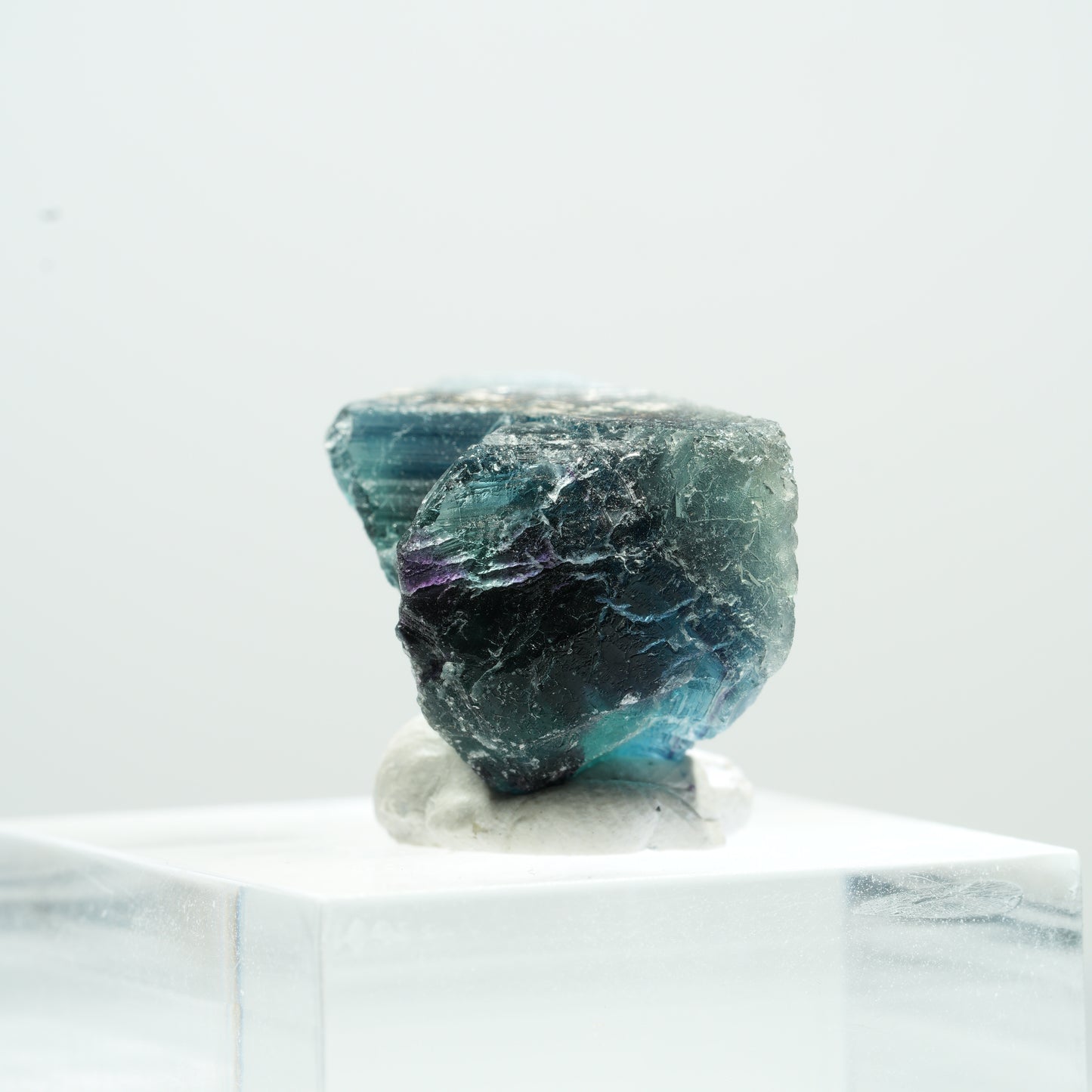 Phantom Fluorit Würfel Stufe, blau Butterfly Pocket, Okorusu, Namibia 21*15*13mm #13480