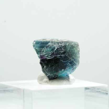 Phantom Fluorit Würfel Stufe, blau Butterfly Pocket, Okorusu, Namibia 21*15*13mm #13480
