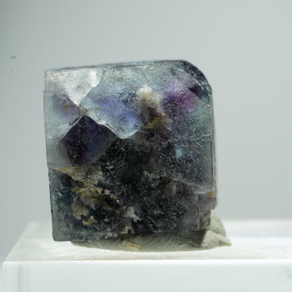 Rare Phantom Fluorite Cube Specimen, Purple Blue Okorusu, Namibia 17*8*7mm #13481