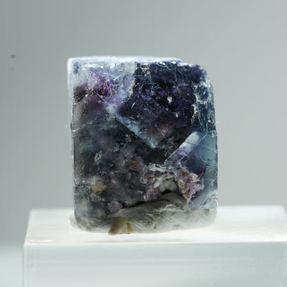 Rare Phantom Fluorite Cube Specimen, Purple Blue Okorusu, Namibia 17*8*7mm #13481