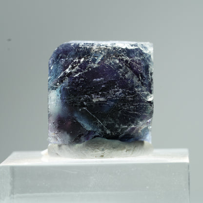 Rare Phantom Fluorite Cube Specimen, Purple Blue Okorusu, Namibia 17*8*7mm #13481