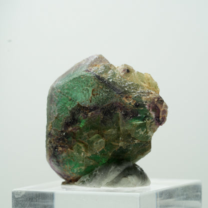 Phantom Fluorit hexagonal, Muskovit Stufe Erongo, Namibia 14*13*9mm #13486
