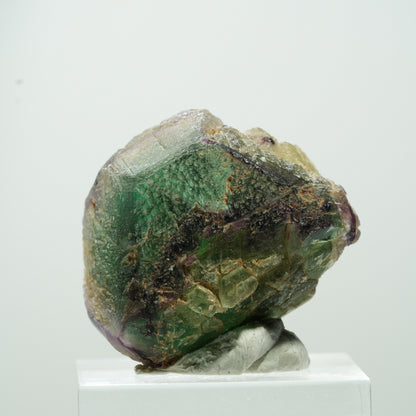 Phantom Fluorit hexagonal, Muskovit Stufe Erongo, Namibia 14*13*9mm #13486