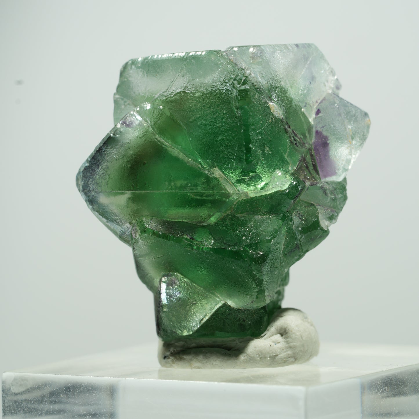 Seltene Phantom Fluorit Würfel Stufe Erongo, Namibia 13*13*9mm #13491