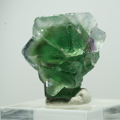 Seltene Phantom Fluorit Würfel Stufe Erongo, Namibia 13*13*9mm #13491