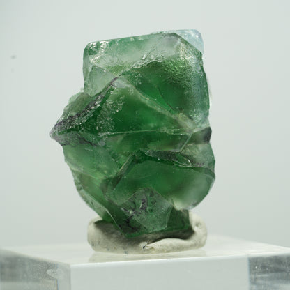 Seltene Phantom Fluorit Würfel Stufe Erongo, Namibia 13*13*9mm #13491