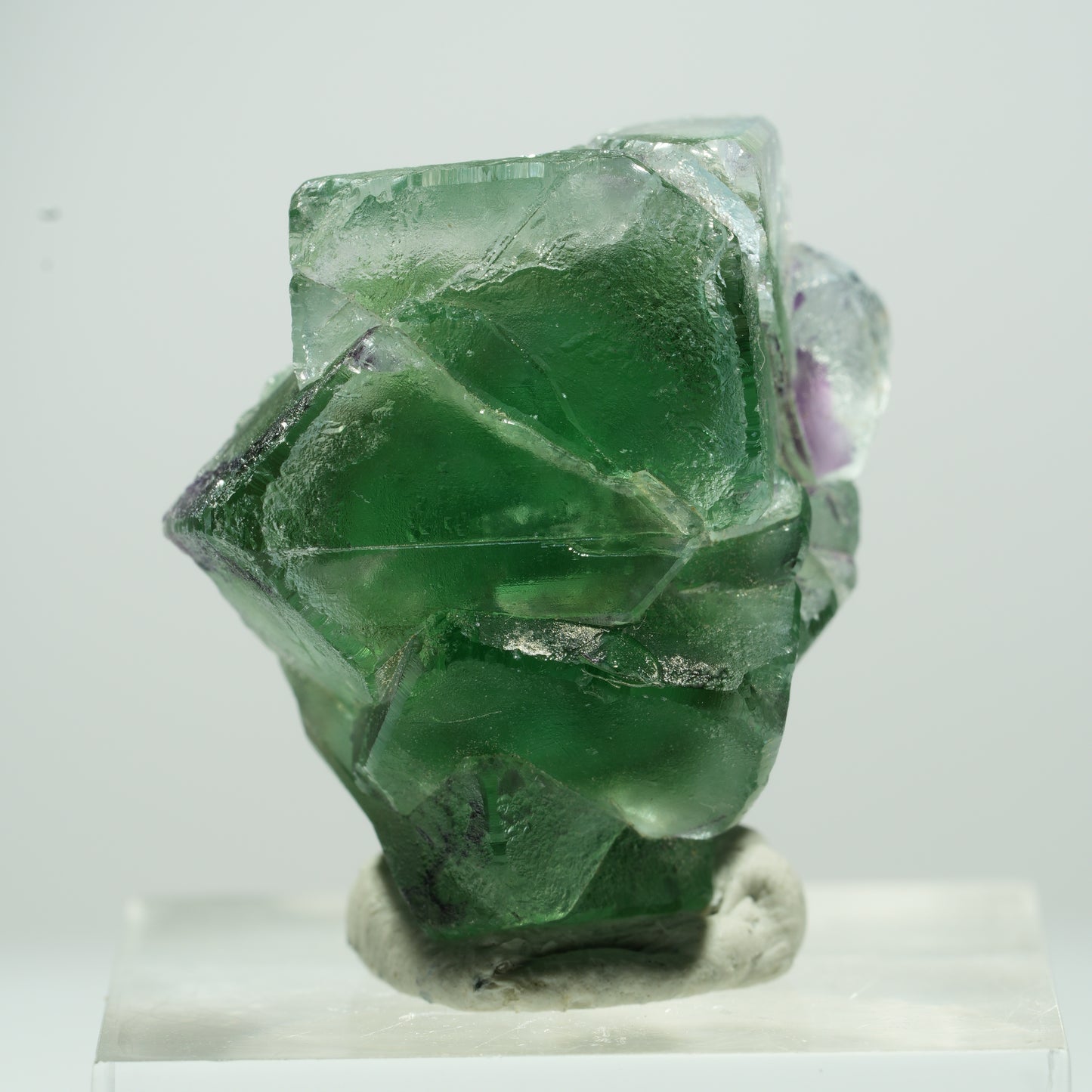 Seltene Phantom Fluorit Würfel Stufe Erongo, Namibia 13*13*9mm #13491