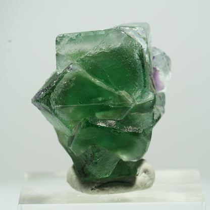 Seltene Phantom Fluorit Würfel Stufe Erongo, Namibia 13*13*9mm #13491