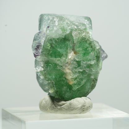 Seltene Phantom Fluorit Würfel Stufe Erongo, Namibia 13*13*9mm #13491
