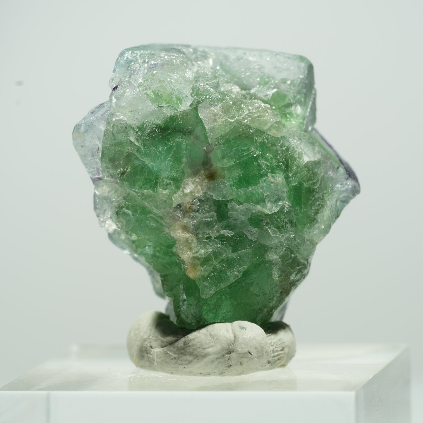 Seltene Phantom Fluorit Würfel Stufe Erongo, Namibia 13*13*9mm #13491