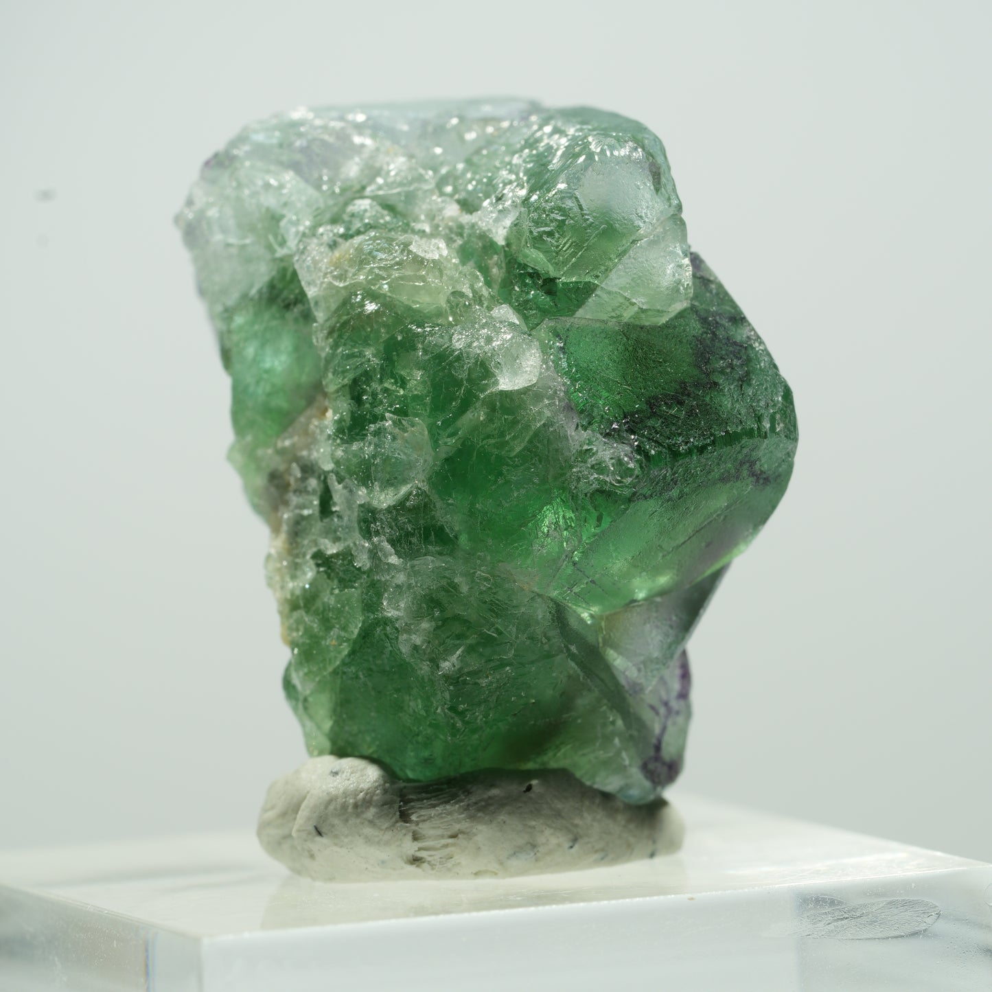 Seltene Phantom Fluorit Würfel Stufe Erongo, Namibia 13*13*9mm #13491