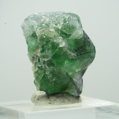 Seltene Phantom Fluorit Würfel Stufe Erongo, Namibia 13*13*9mm #13491