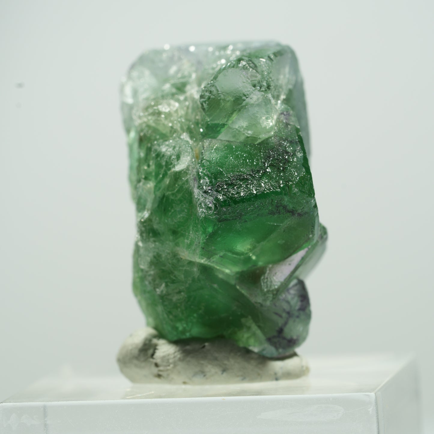 Seltene Phantom Fluorit Würfel Stufe Erongo, Namibia 13*13*9mm #13491