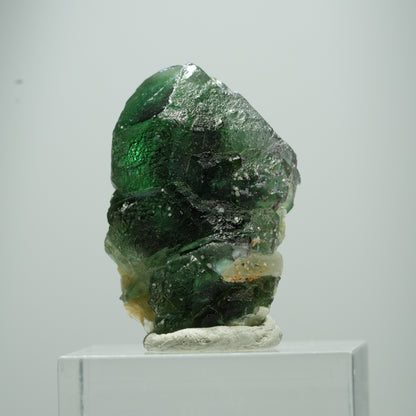 Phantom Fluorit hexagonal, Muskovit Stufe Erongo, Namibia 15*10*8mm #13504