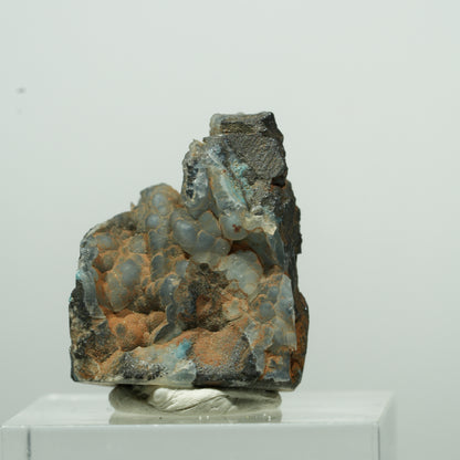 Rare sphère de shattuckite sur matrice Kaokoveld, Namibie 11*9*7mm #13526
