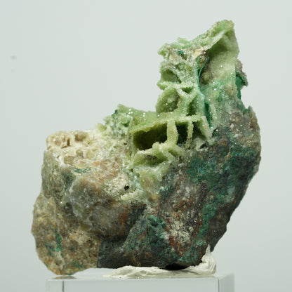 Seltene Malachit, Chrysokoll, Quarz Stufe Kaokoveld, Namibia 27*18*11mm #13527
