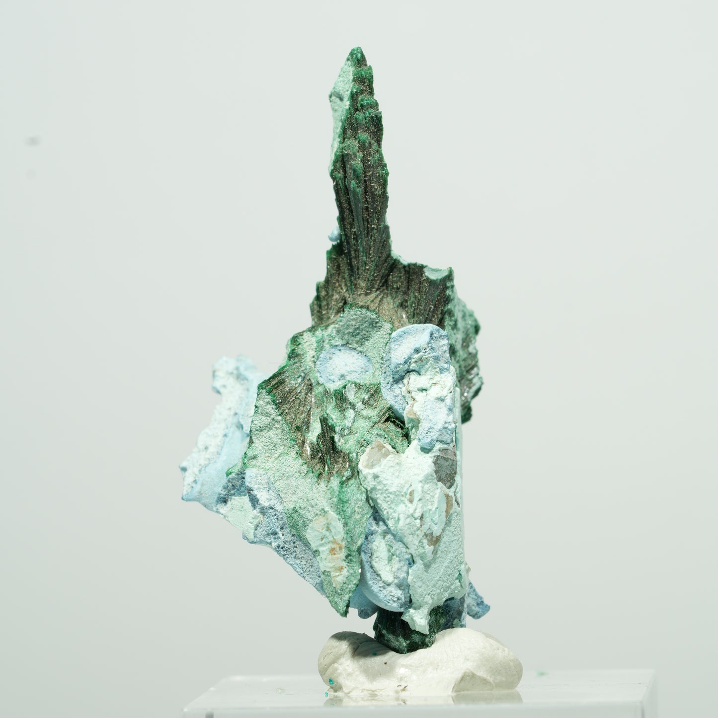 Seltene Malachit, Chrysokoll Stufe Kaokoveld, Namibia 21*11*9mm #13530