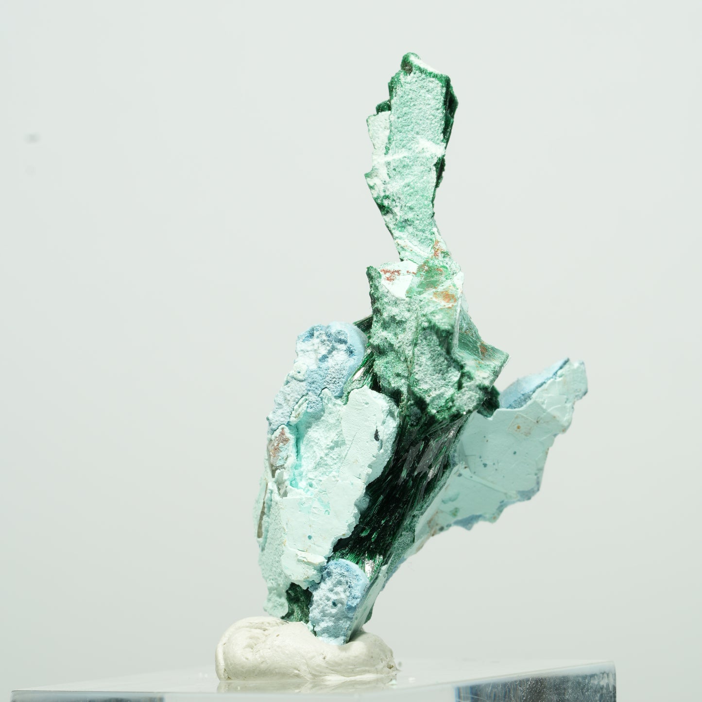 Seltene Malachit, Chrysokoll Stufe Kaokoveld, Namibia 21*11*9mm #13530