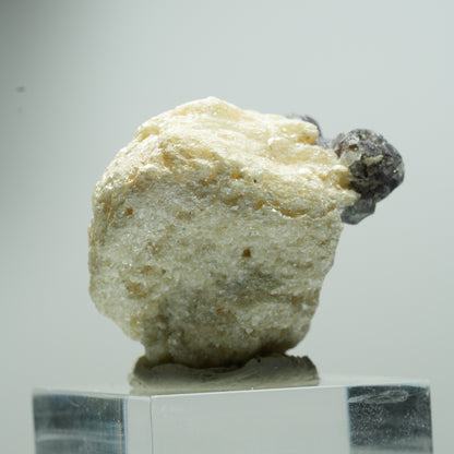 Bunte Phantom Fluorit Würfel, Muskovit Stufe Erongo, Namibia 16*15*13mm #13533