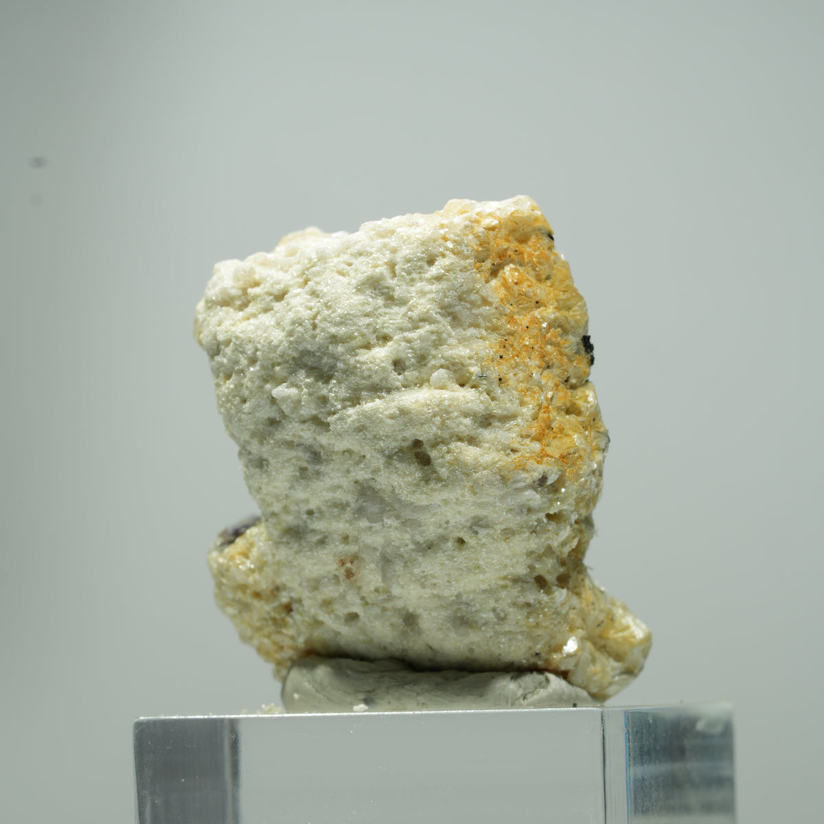 Bunte Phantom Fluorit Würfel, Schörl Turmalin, Muskovit Erongo, Namibia 18*14*10mm #13542
