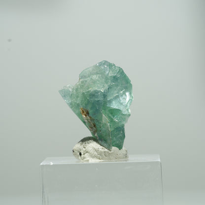 Cube de fluorine fantôme limpide, vert Erongo, Namibie 11*9*8mm #13565