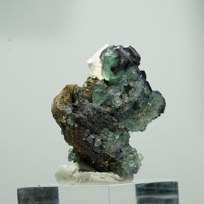 Seltene Phantom Fluorit, Orthoklas Stufe Erongo, Namibia 19*16*11mm #13570