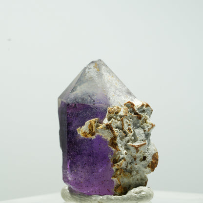 Skelett Phantom Amethyst Spitze Brandberg, Namibia 11*7*7mm #13586