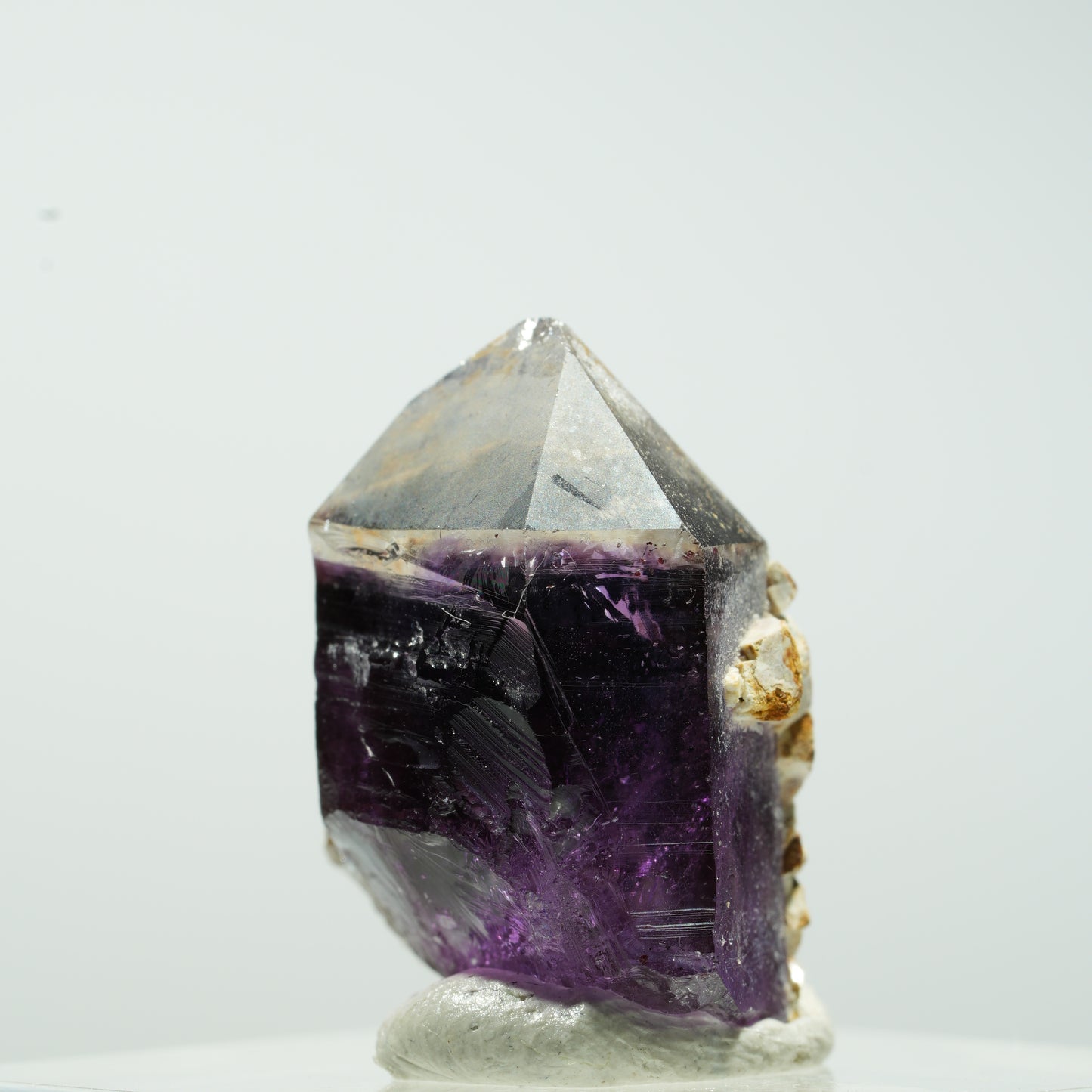 Skelett Phantom Amethyst Spitze Brandberg, Namibia 11*7*7mm #13586