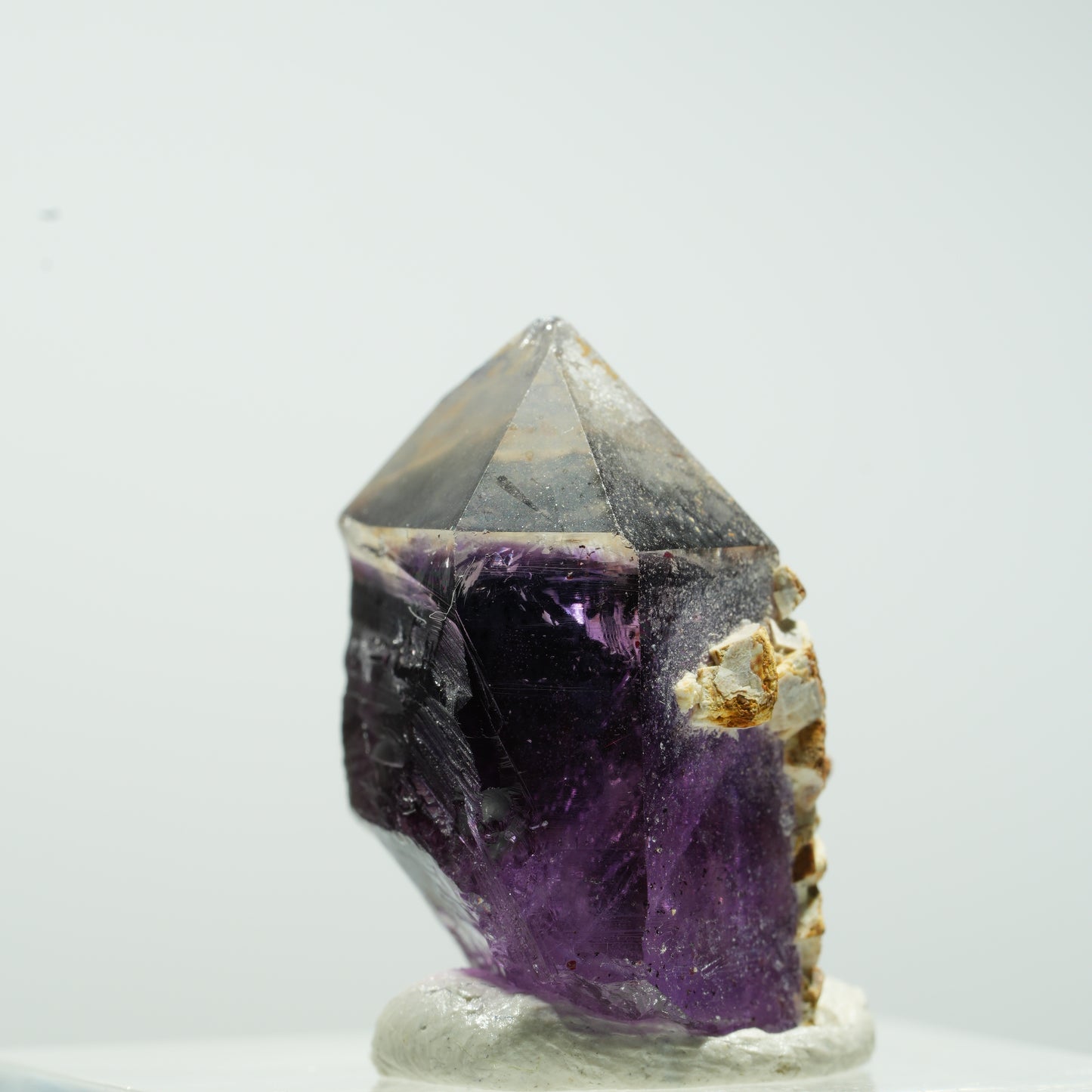 Skelett Phantom Amethyst Spitze Brandberg, Namibia 11*7*7mm #13586