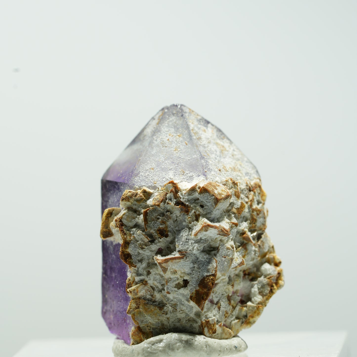 Skelett Phantom Amethyst Spitze Brandberg, Namibia 11*7*7mm #13586
