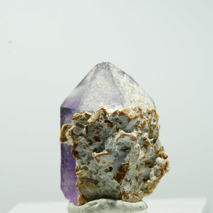 Skelett Phantom Amethyst Spitze Brandberg, Namibia 11*7*7mm #13586