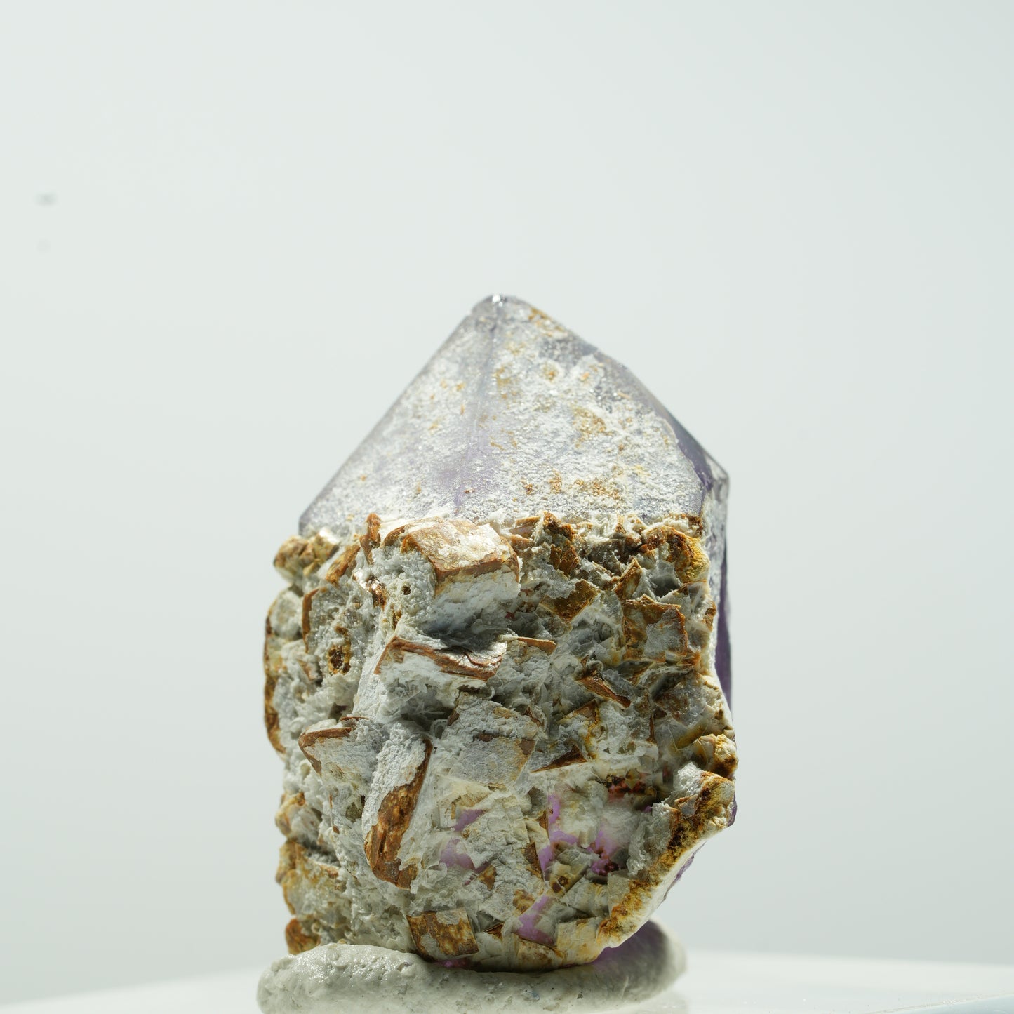Skelett Phantom Amethyst Spitze Brandberg, Namibia 11*7*7mm #13586