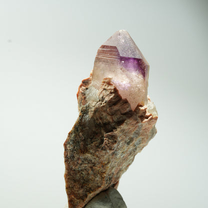 Enhydro Skelett Phantom Amethyst auf Matrix, 1x Blase Brandberg, Namibia 27*27*12mm #13587