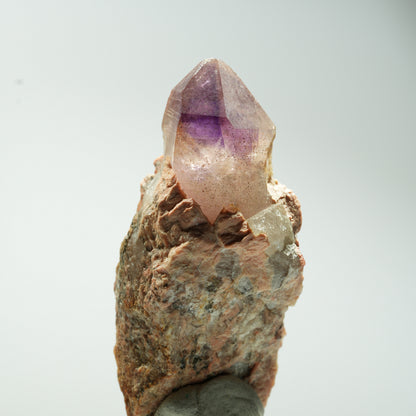 Enhydro Skelett Phantom Amethyst auf Matrix, 1x Blase Brandberg, Namibia 27*27*12mm #13587
