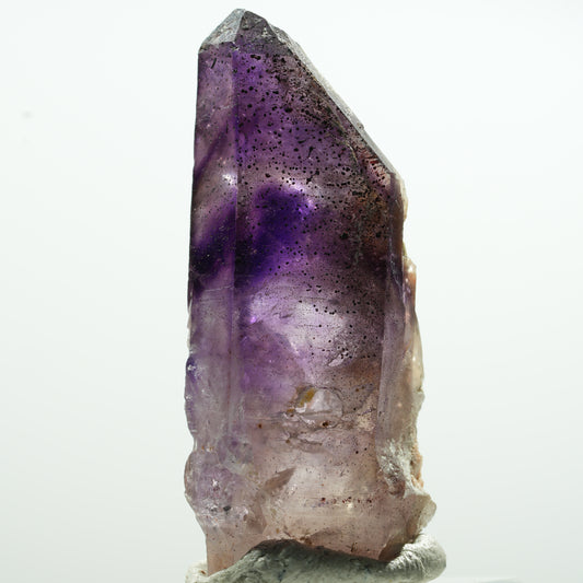 Enhydro Skelett Phantom Amethyst Spitze, 1x Blase Brandberg, Namibia 26*11*10mm #13588