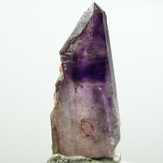Enhydro Skelett Phantom Amethyst Spitze, 1x Blase Brandberg, Namibia 26*11*10mm #13588