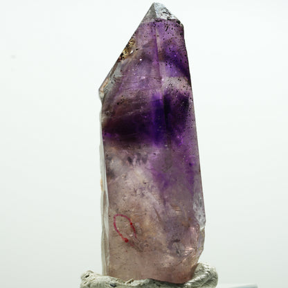 Enhydro Skelett Phantom Amethyst Spitze, 1x Blase Brandberg, Namibia 26*11*10mm #13588